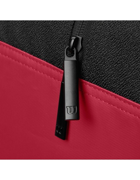 Bolsa Wilson Bela Small Duffel Negro Rojo | Ofertas de pádel